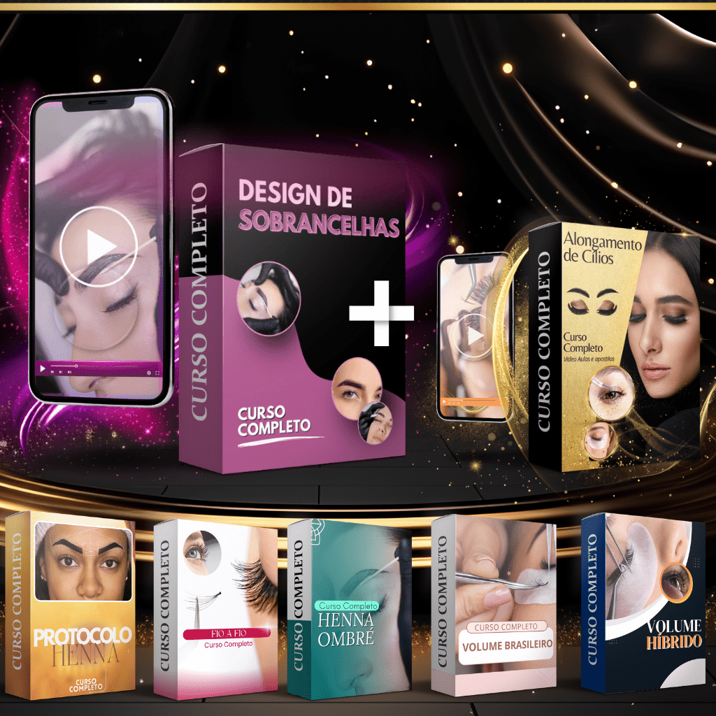 Curso Completo Design de sobrancelhas